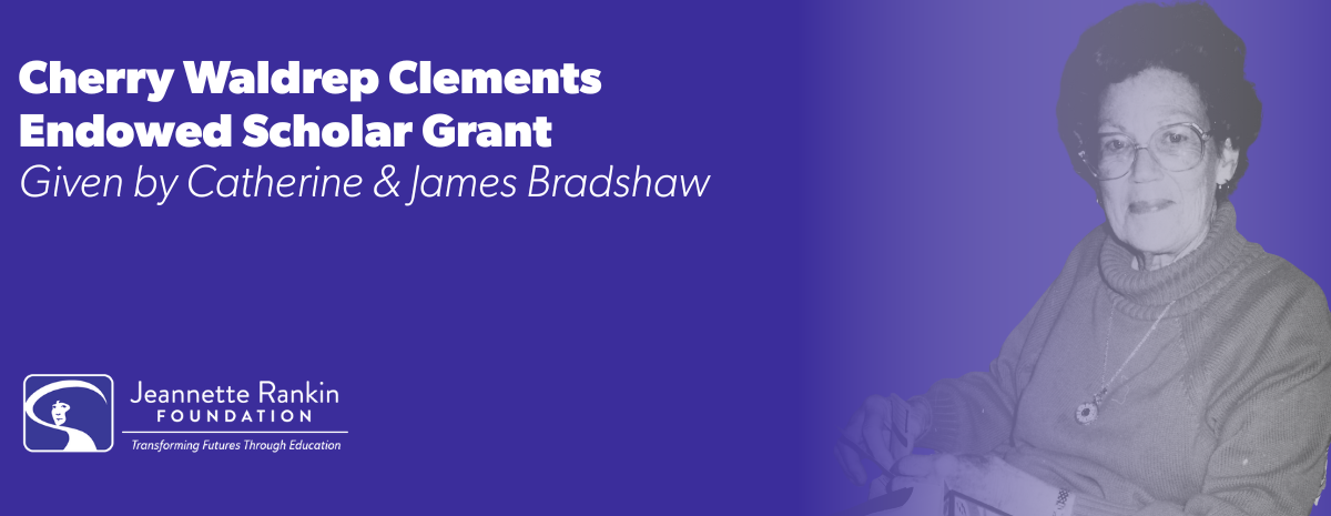 Cherry Waldrep Clements Endowed Scholar Grant
